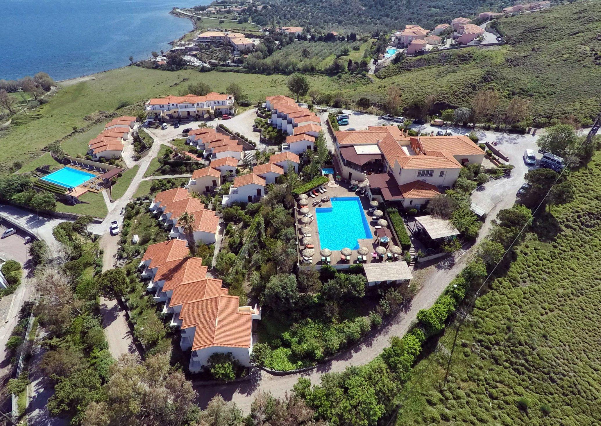 Belvedere Aeolis Hotel 미팀나 외부 사진